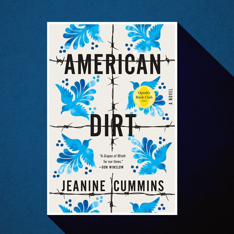 book cover for american dirt by jeanine cummins