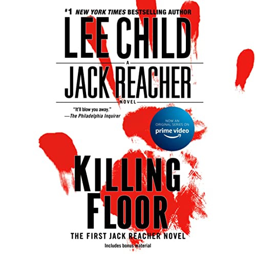 book cover for the killing floor, a jack reacher novel by lee child
