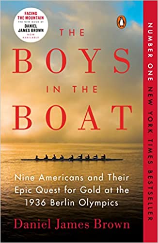 book cover for the boys in the boat by daniel james brown