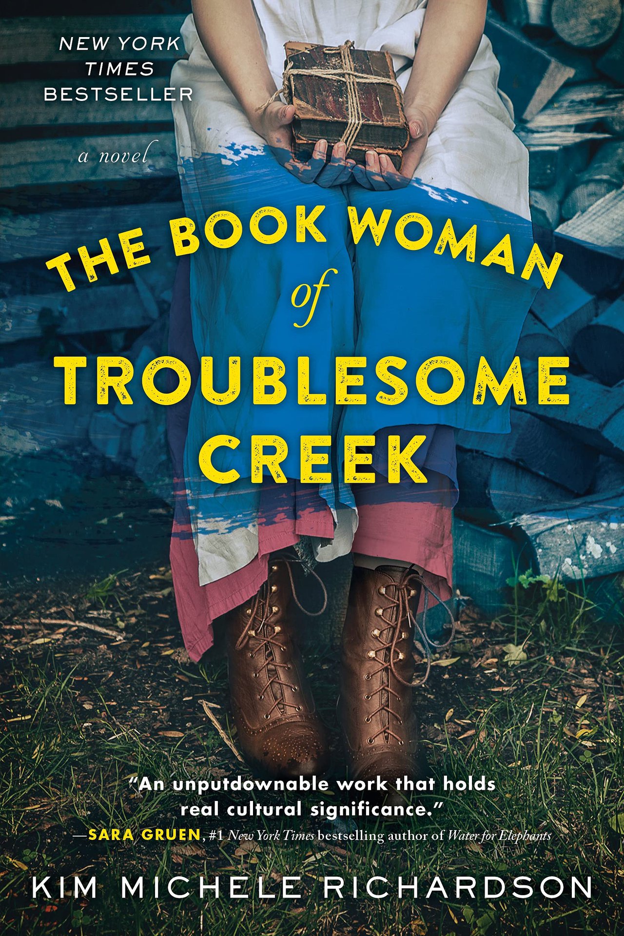 book cover for the book woman of troublesome creek by kim michele richardson