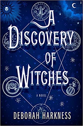 book cover for a discovery of witches by deborah harkness