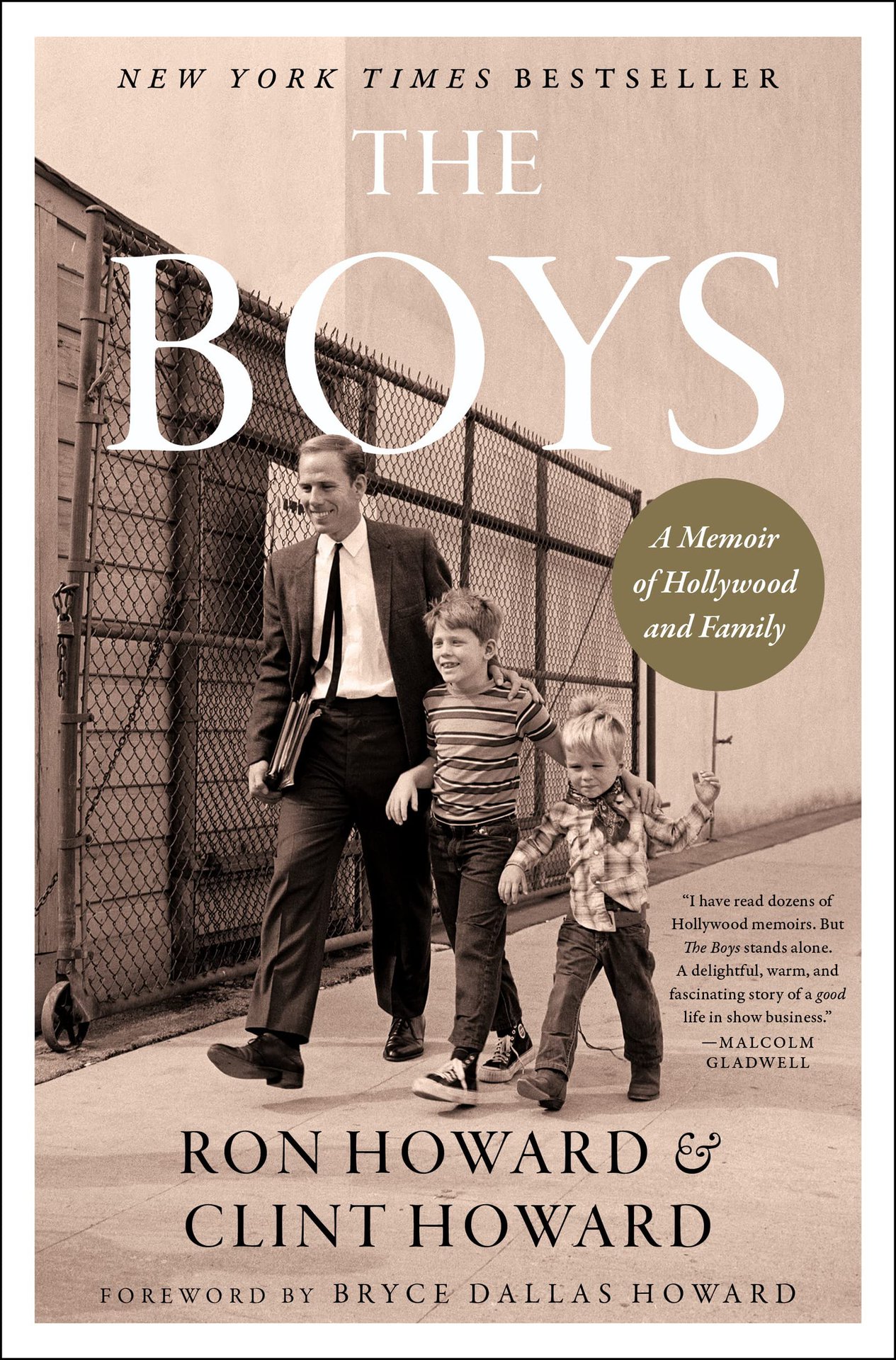 book cover for the boys by ron howard and clint howard