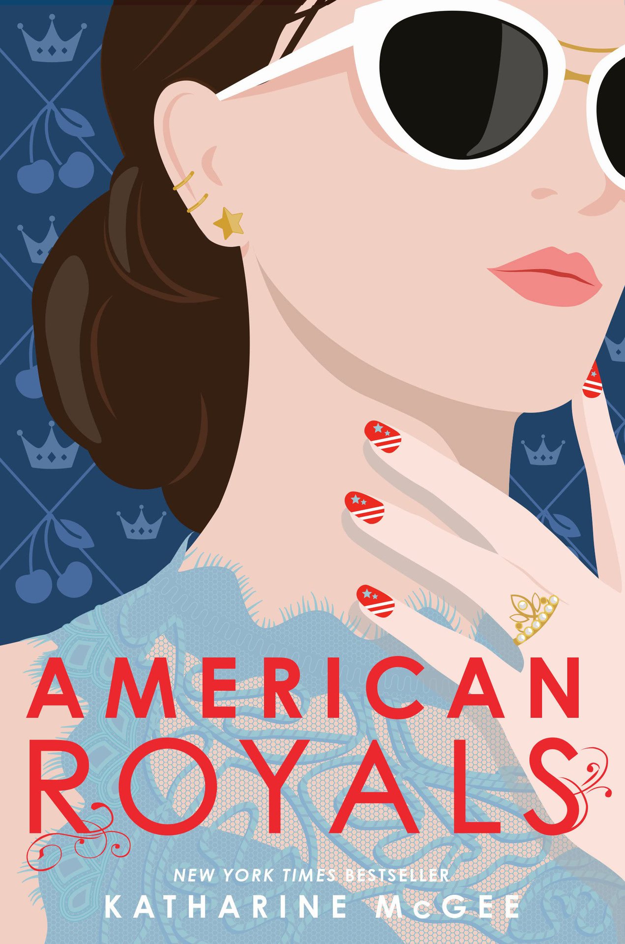 book cover for american royals by katharine mcgee