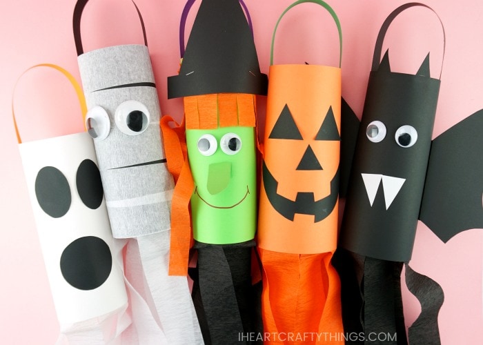 halloween themed windsock crafts