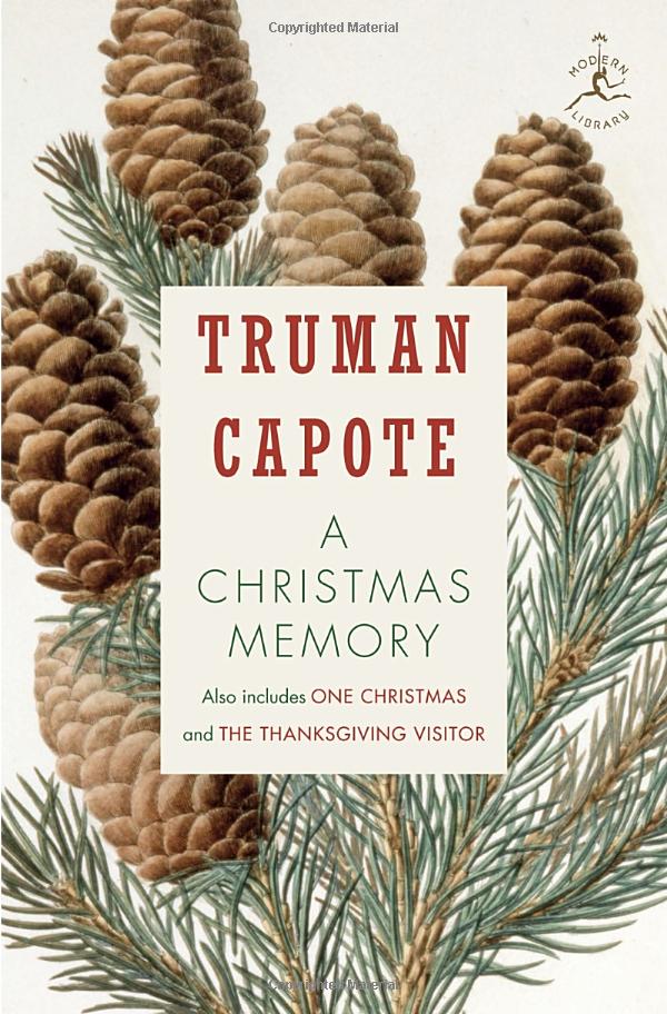 book cover for a christmas memory by truman capote