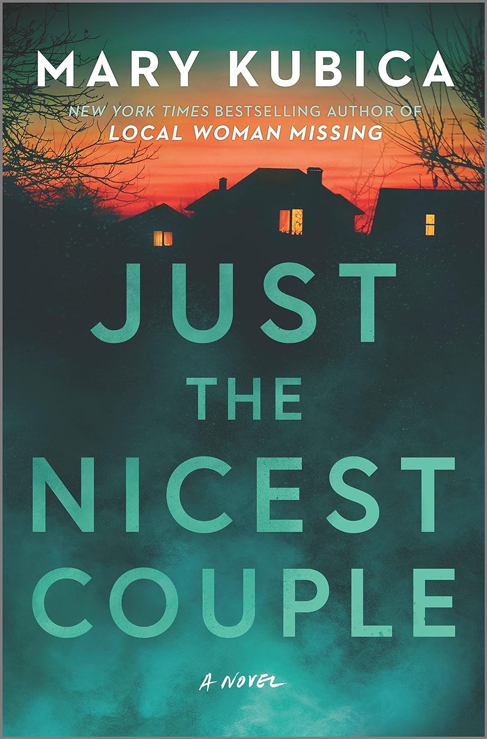 book cover for just the nicest couple by mary kubica