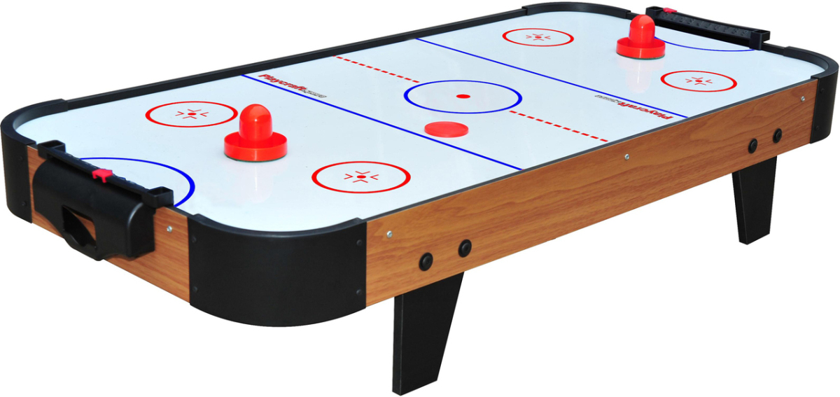 an air hockey table