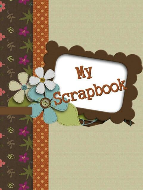 a scrapbook that says my scrapbook