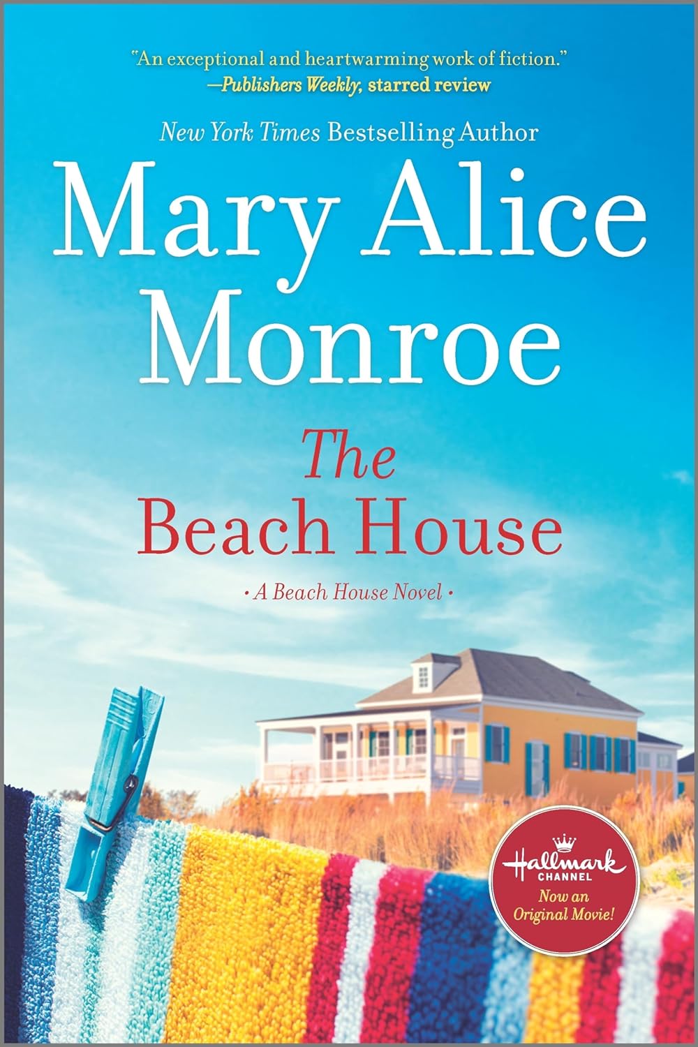 book cover for the beach house by mary alice monroe
