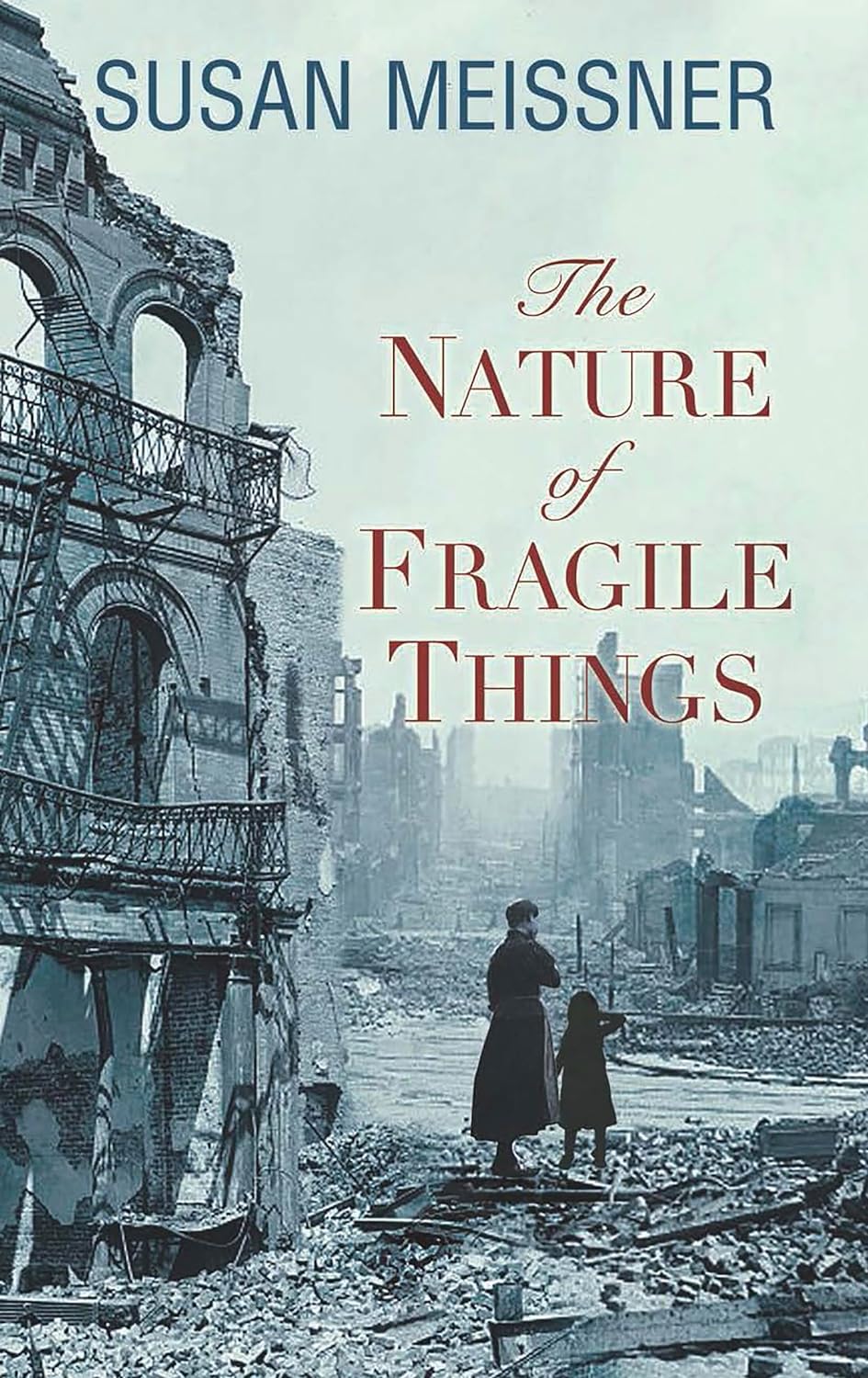 book cover for the nature of fragile things by susan meissner