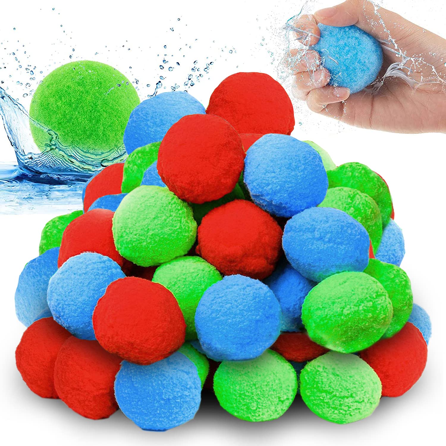 water sponge balls