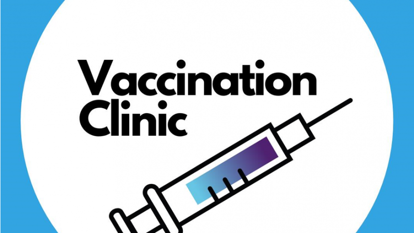 Vaccination Clinic with syringe