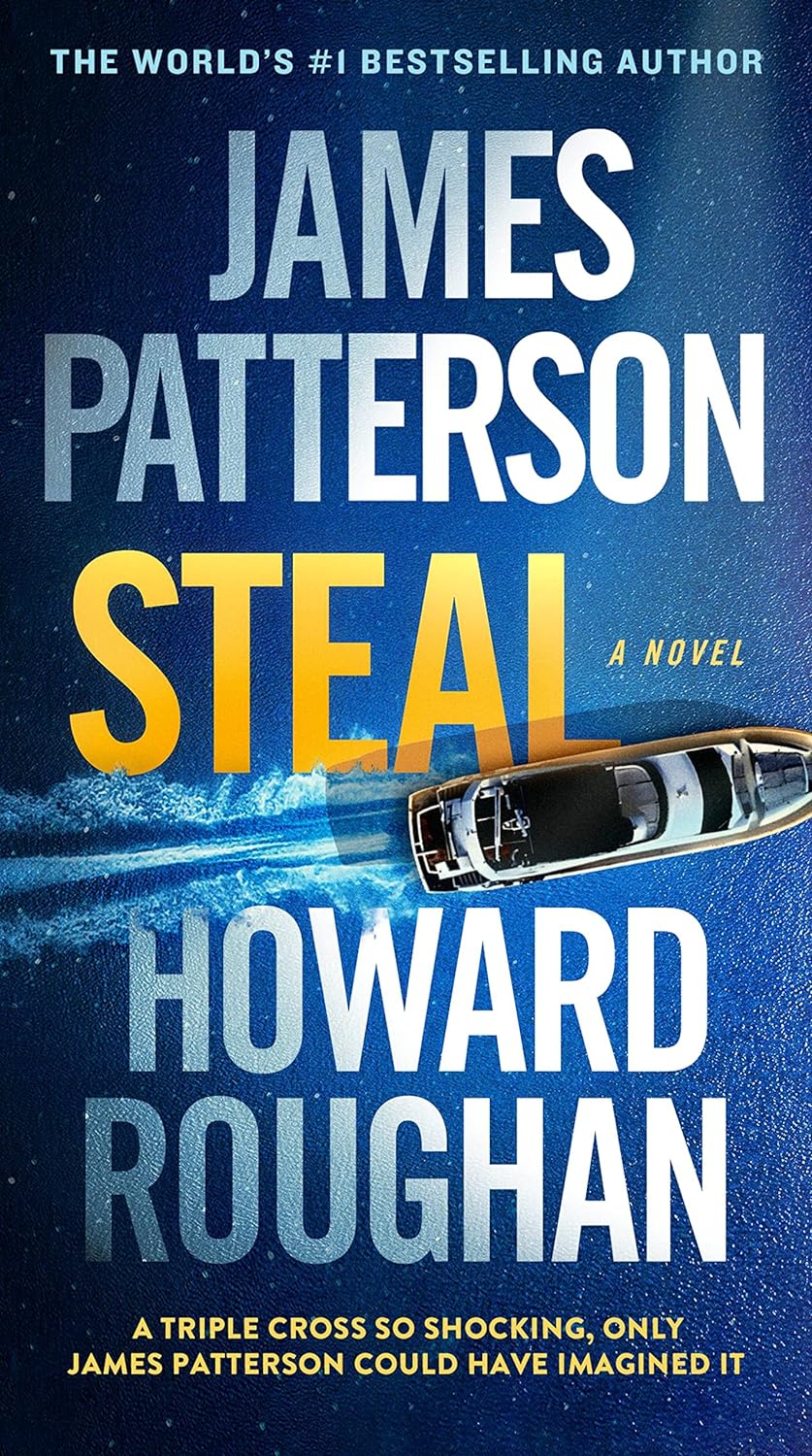 book cover for steal by james patterson