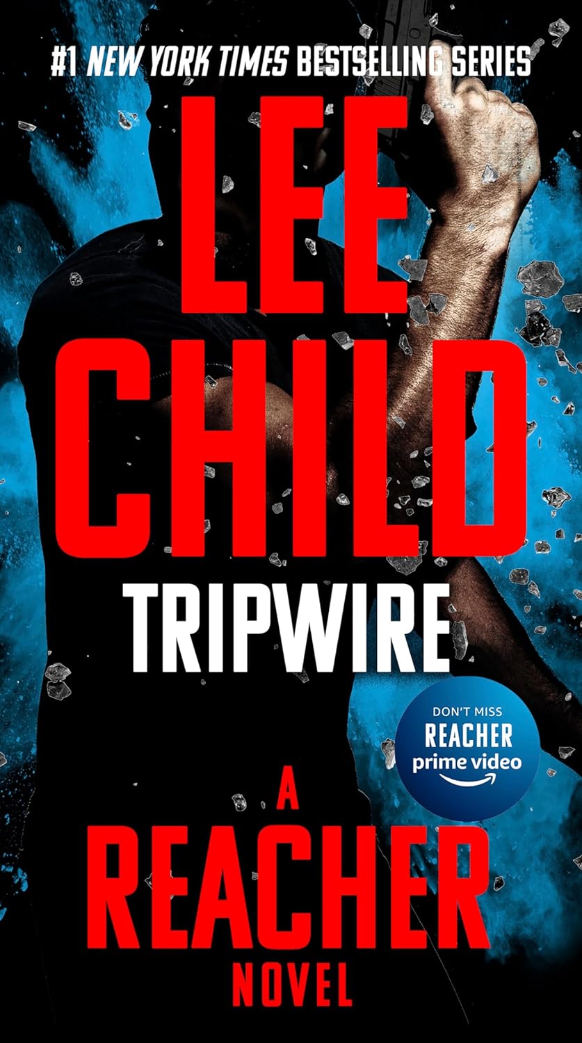 book cover for Tripwire by Lee child, a jack reacher novel