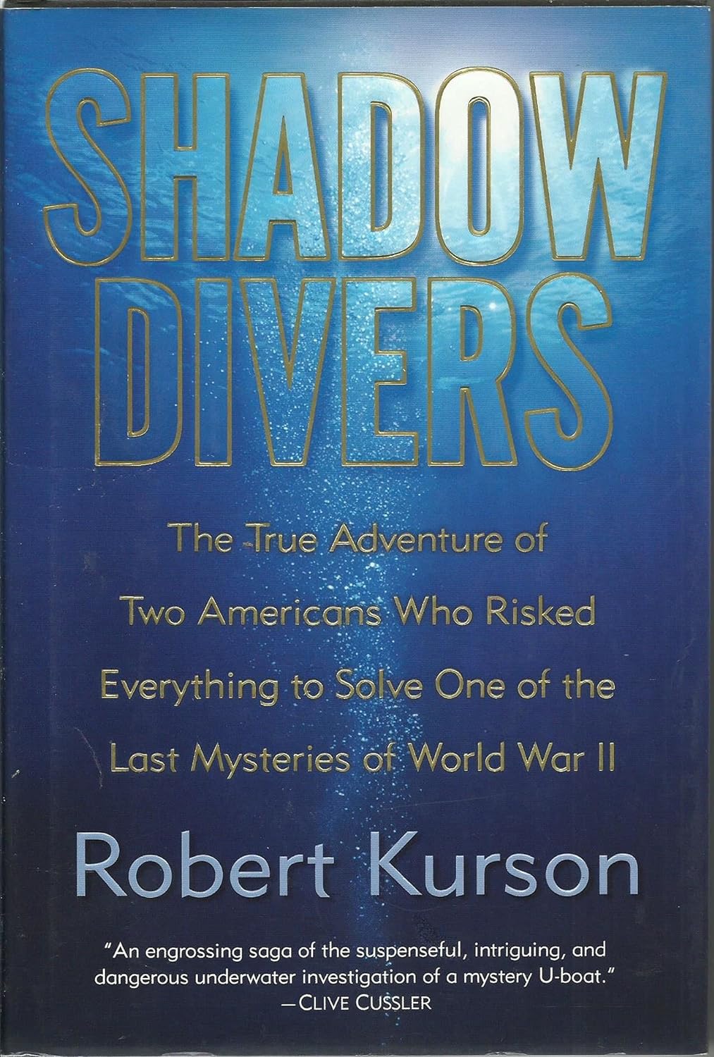 blue book cover Shadow Divers
