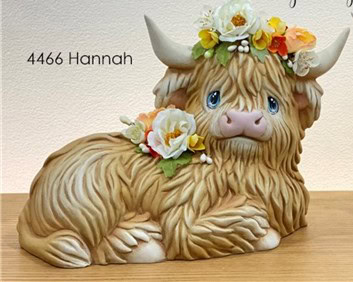 Ceramic Highland Cow