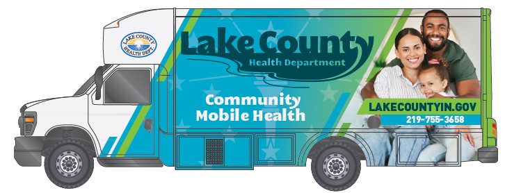 Lake County health Department mobile unit RV