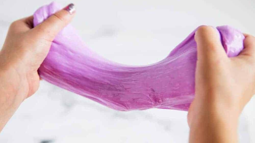 purple stretchy slime