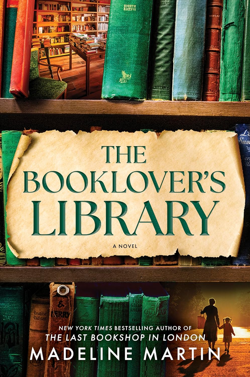 Book cover of The Booklover's Library written by Madeline Martin.