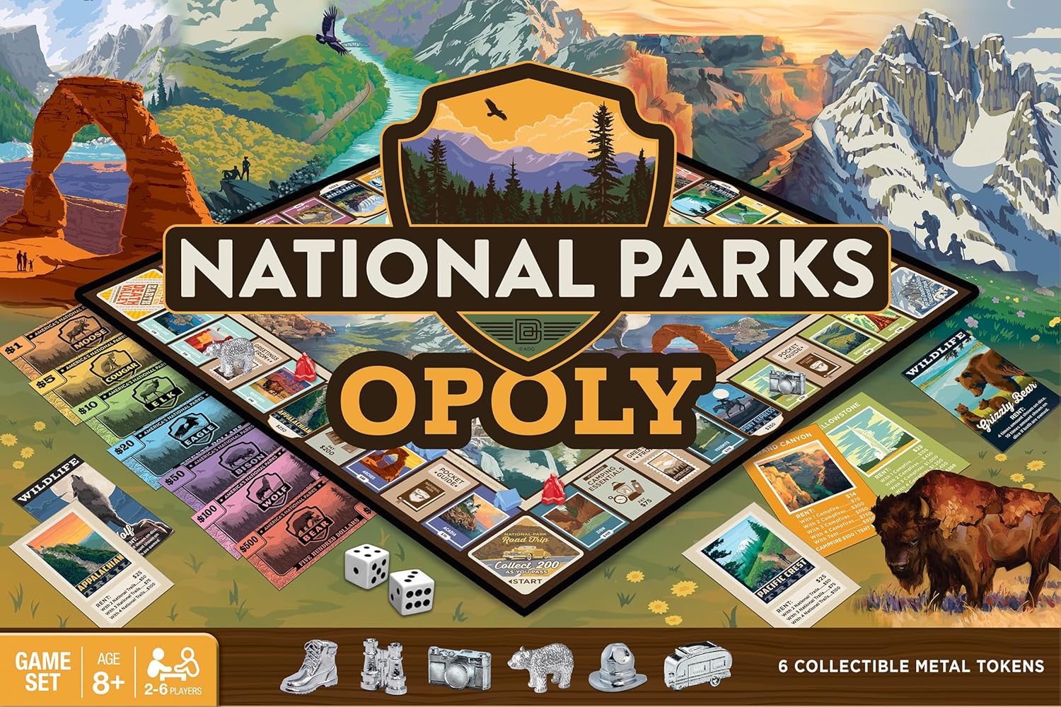 national park opoly box